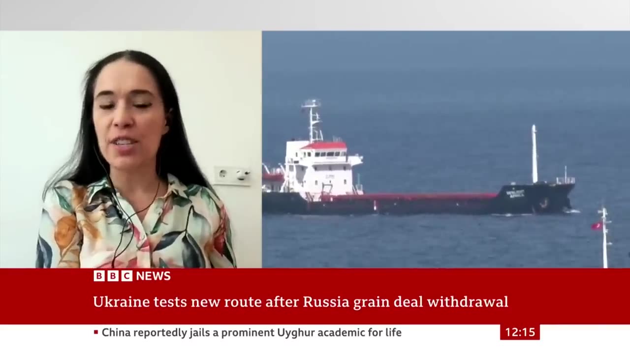 Second ship carrying Ukrainian grain reaches Turkey – BBC News