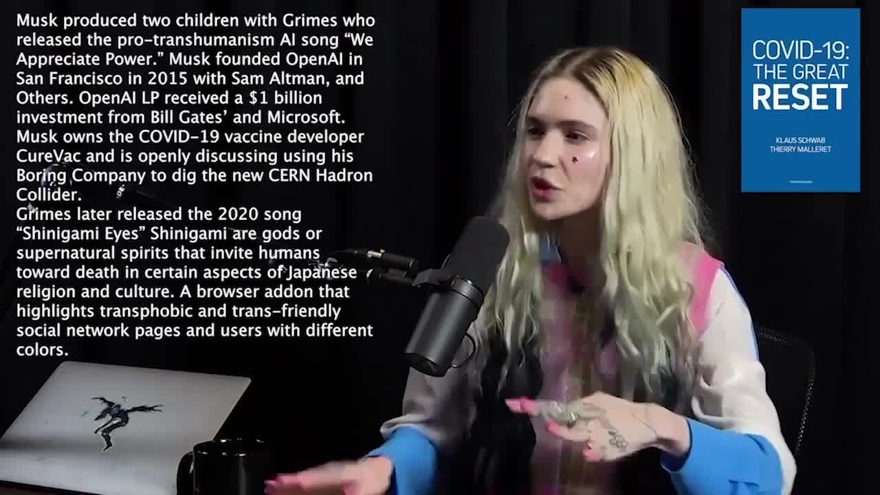 Becoming cyborgs, Matrix skull implants - Elon Musk and Grimes