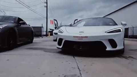 GTR vs McLaren vs BMW i8! #shorts