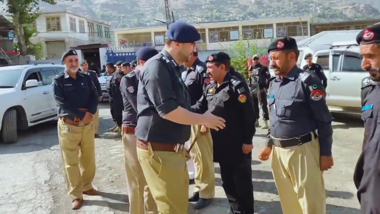DIG Malakand Muhammad Ali Khan Visited
