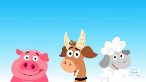 The Animals On The Farm (Children's Learning)