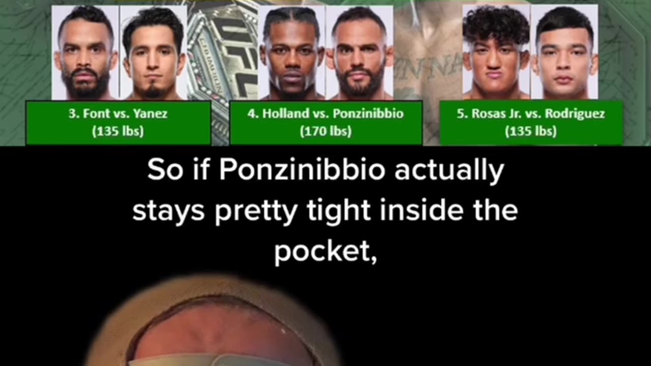 UFC 287 Main Card Predictions