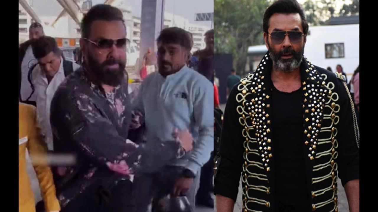 'Fame has corrupted his mind' Sad video of Indian actor Bobby Deol has gone viral