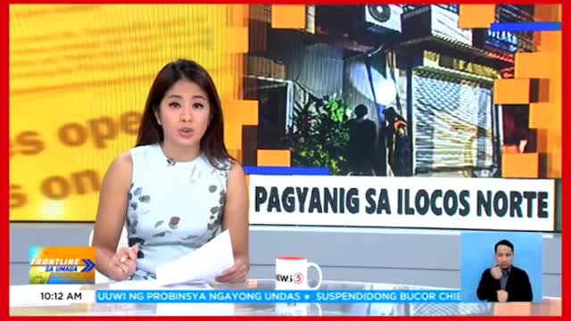 Ilocos Norte, napinsala ng Magnitude 6.4 na lindol