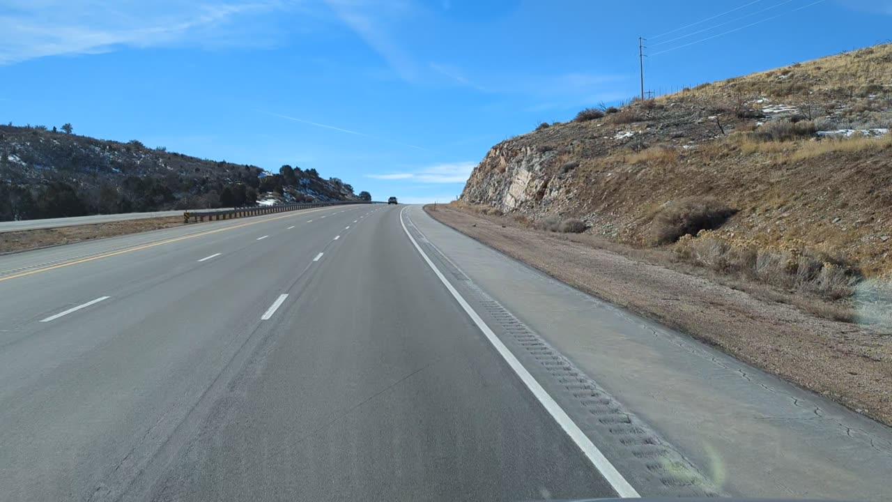 Trucking down the south side of Scipo.