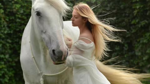 Horse woman