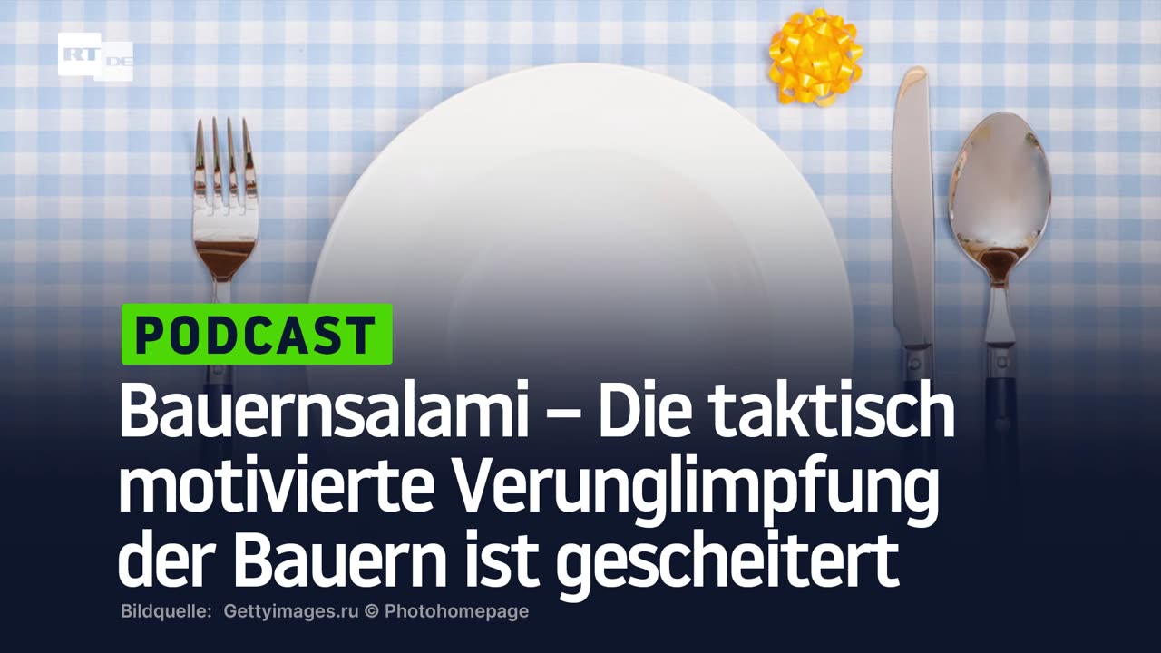 Bauernsalami – Die taktisch motivierte Verunglimpfung der Bauern ist gescheitert