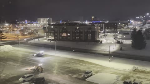 Snow Clean Up Crew in Waterloo, IA (01/09/2024).