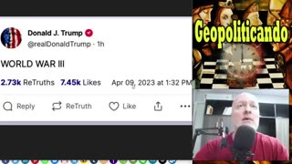 WWIII, DONALD FOI DIRETO "A TEMPESTADE ESTÁ CHEGANDO" by Jayson Rosa - Geopolíticando
