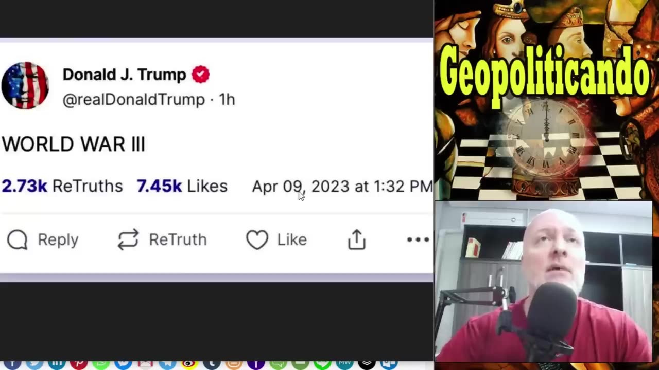 WWIII, DONALD FOI DIRETO "A TEMPESTADE ESTÁ CHEGANDO" by Jayson Rosa - Geopolíticando