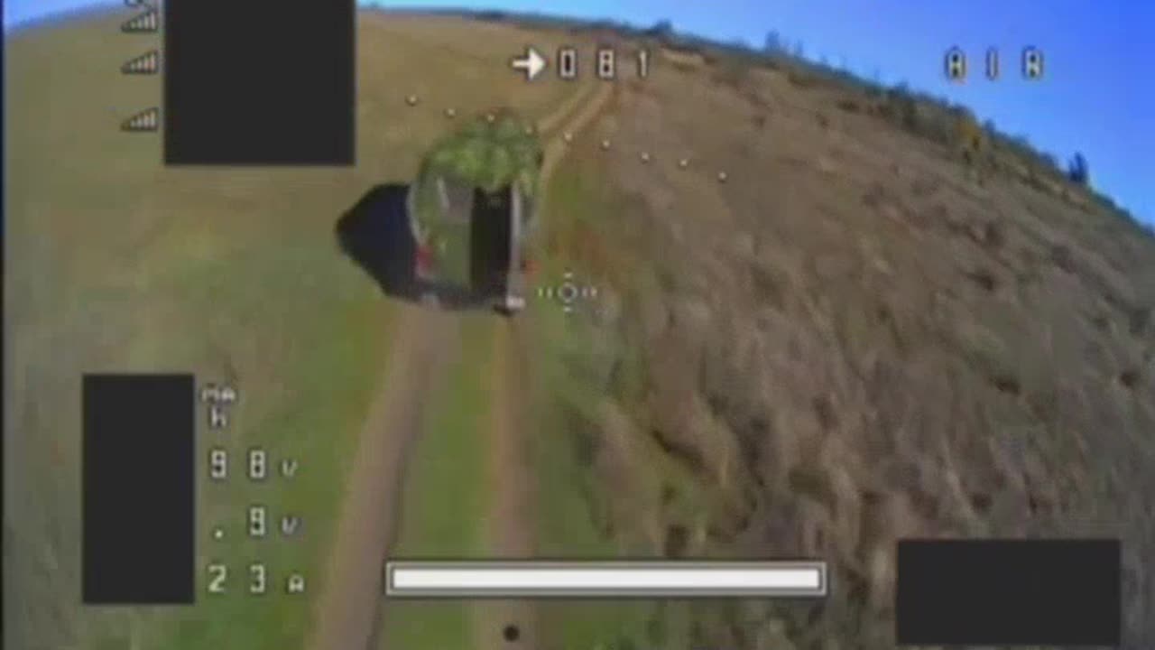 Hilarious Video of Russian Soldier Sliding Out the Back of a Van At Speed to Avoid Drone