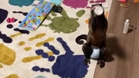 I’m the kitchen with mom!