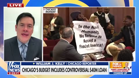 WINDY CITY WOES Chicago City Council meeting erupts into 'chaos'