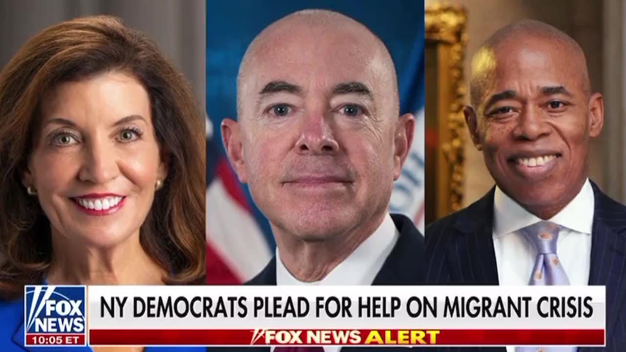 Mayor Eric Adams Calls On New Yorkers To Pressure Biden To Fix The Border Crisis