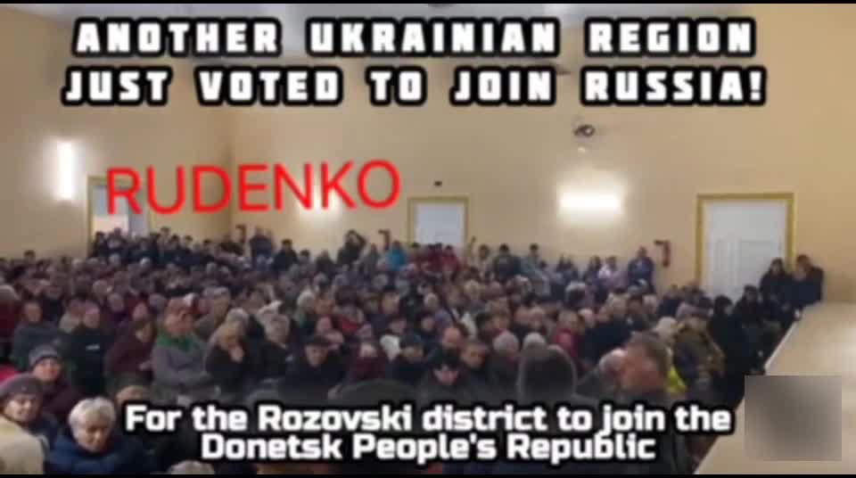 Okres Rozivk v Záporoží se rozhodl připojit k Doněcké lidové republice