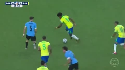 Endrick lost against Uruguay