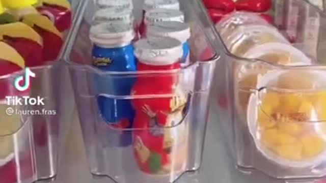 [ASMR] SATISFYING FRIDGE REFILLING AND RESTOCKING