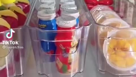 [ASMR] SATISFYING FRIDGE REFILLING AND RESTOCKING