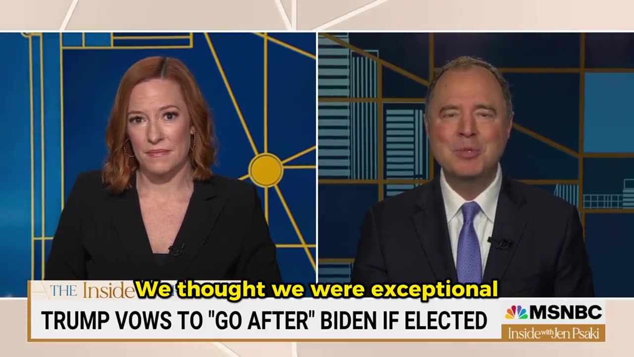 Pencil Neck "Donald Trump is now suggesting Biden should be prosecuted and I should be imprisoned.