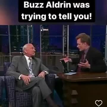 Buzz Aldrin TELLING US that there was NO moon landing