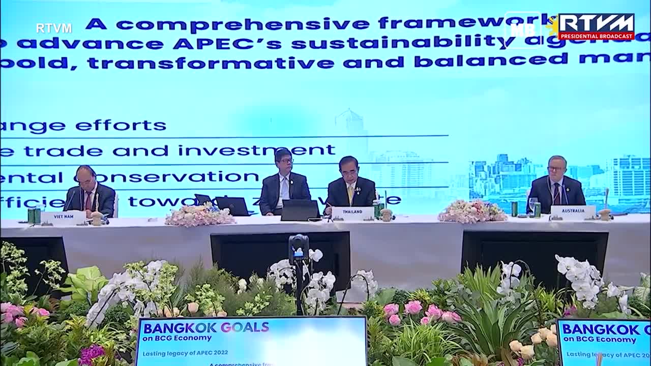 PBBM attends the 29th APEC economic leaders’ first retreat session