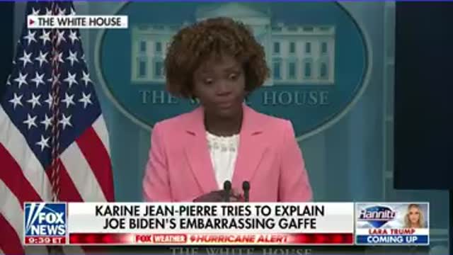 Karine Jean-Pierre responds to Biden’s ‘Where’s Jackie’ gaffe