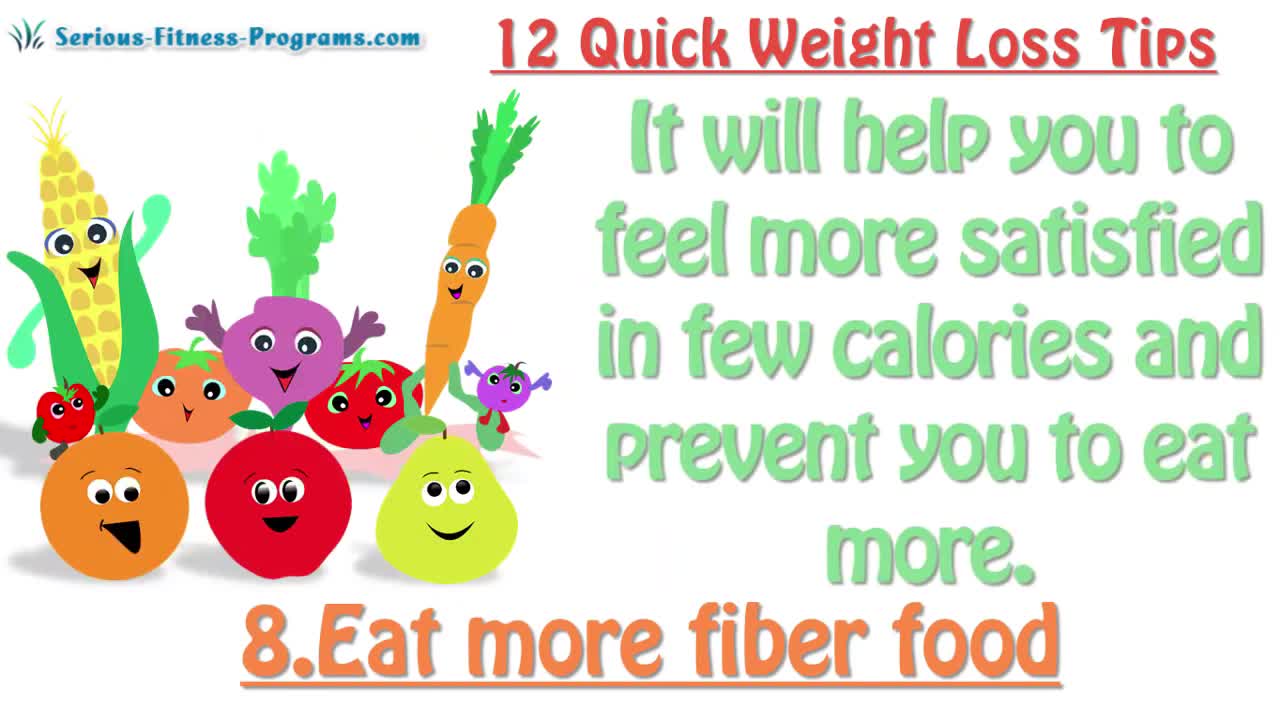 12 Quick weight loss tips, Quick ways to lose weight.