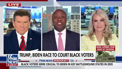 There is no excuse for Joe Biden- Sen. Tim Scott Fox LIVE NEWS