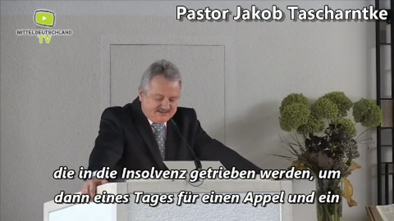 Pastor Jakob Tascharntke.