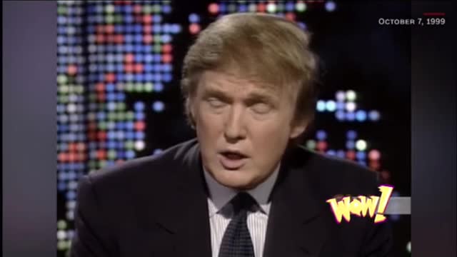 Donald Trump “Interview ” in 1999 on CNN News