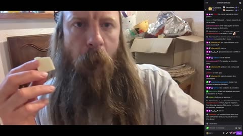 2023-04-15 (5bis.3) - Repas santé (non) + raid bizarre - Twitch Meutemediatique (avec chat)