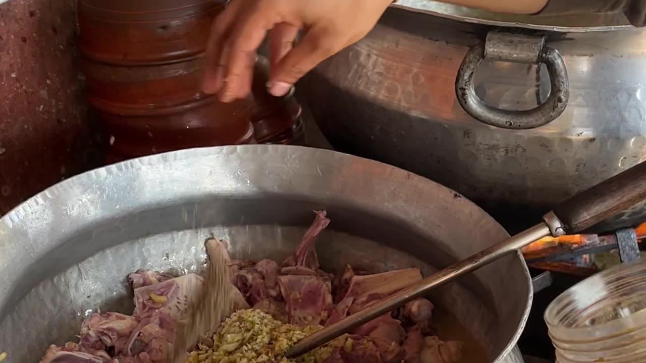 100yr Old Forest Meat Making