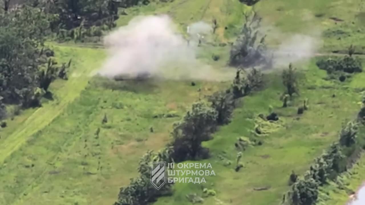 Massive Attack on Russian Lines with Tanks and More