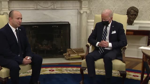 Biden Falls Asleep During Meeting With Israel PM