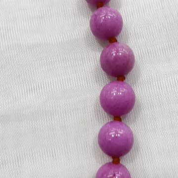 Handmade + Knotting Unique 22” Statement Necklace with 925 Silver, Jade, Agate