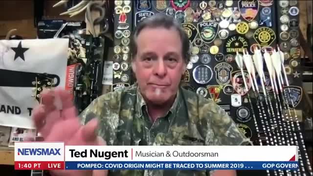 TED NUGENT: REAL AMERICA IS 'PISSED OFF' AT TRAITOR, 'SO-CALLED PRESIDENT' BIDEN