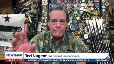 TED NUGENT: REAL AMERICA IS 'PISSED OFF' AT TRAITOR, 'SO-CALLED PRESIDENT' BIDEN
