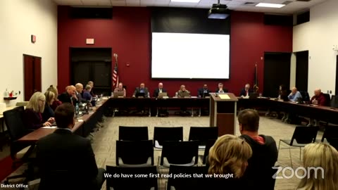 Cumberland Valley School Board Meeting 11/21/22