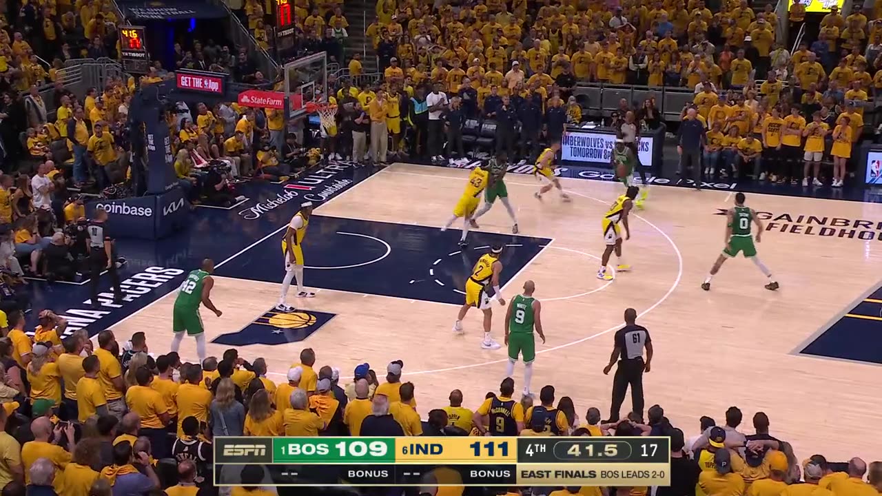 CELTICS at PACERS _ GAME 3 ECF 2023 _ May 25, 2024