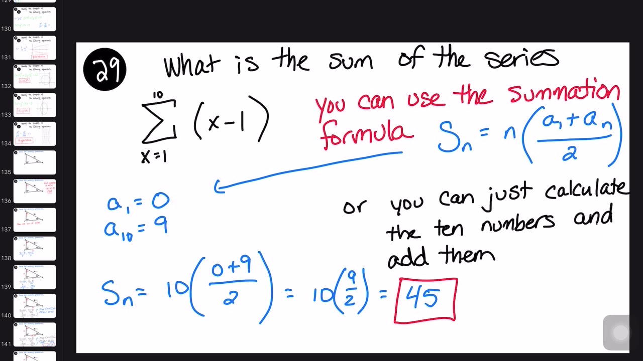 Final stations Algebra 2