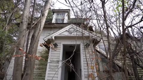 Exploring an ABANDONED Gothic Asylum and Camping Overnight inside