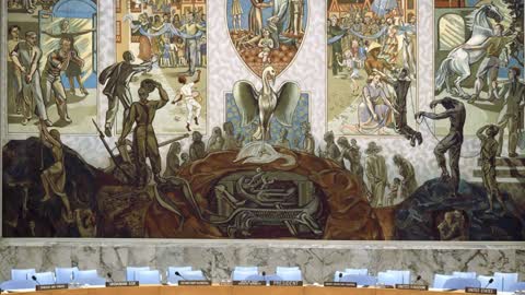 The Dark Symbolism of the 1952 UN Mural