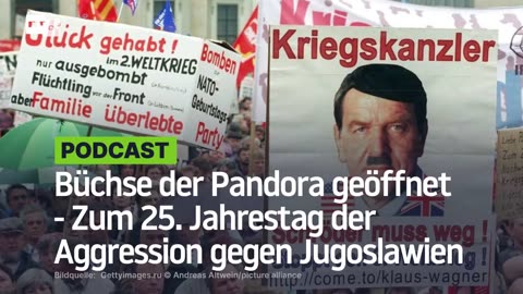 Als die Büchse der Pandora geöffnet wurde - Zum 25. Jahrestag der Aggression gegen Jugoslawien