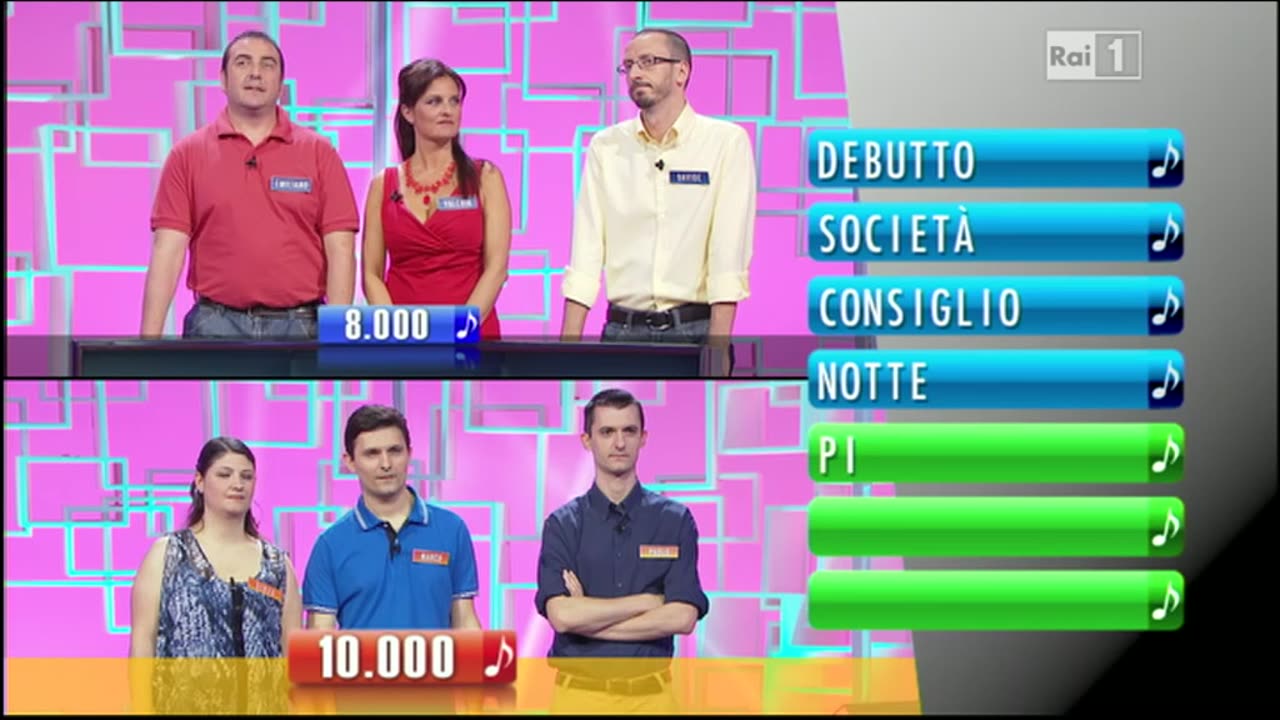 RAIUNO - Reazione A Catena-La Catena Musicale (13/07/2013)