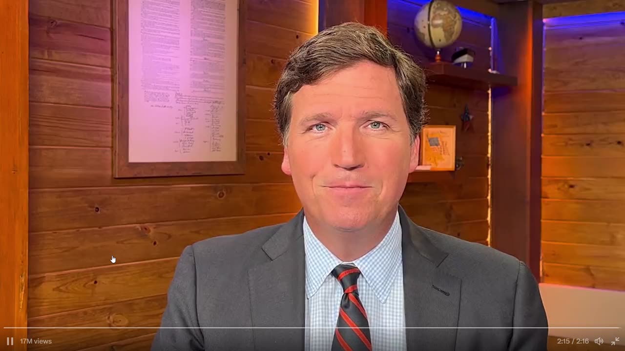 17 Million Views so far Tucker Tweeted this video yesterday 4.26.23 MUST WATCH