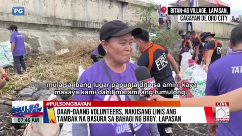 Basura sa baybaying sakop ng Brgy. Lapasan sa Cagayan de Oro City, hindi maubos-ubos