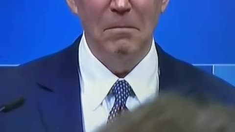 Biden's Face Contorts Wildly at Reporter's Question