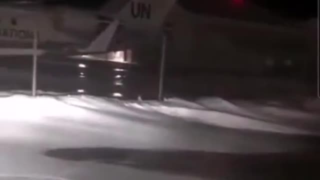 UN plane in Ottawa