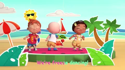 Freeze baby dance | CoComelon Nursery Rhymes and kids songs | kids songs | ENTHUB