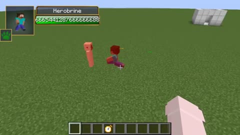 Herobrine vs all Сreepypasta mobs in minecraft part 38